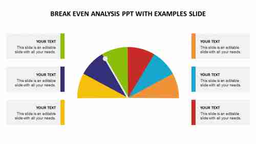 break even analysis ppt with examples slide